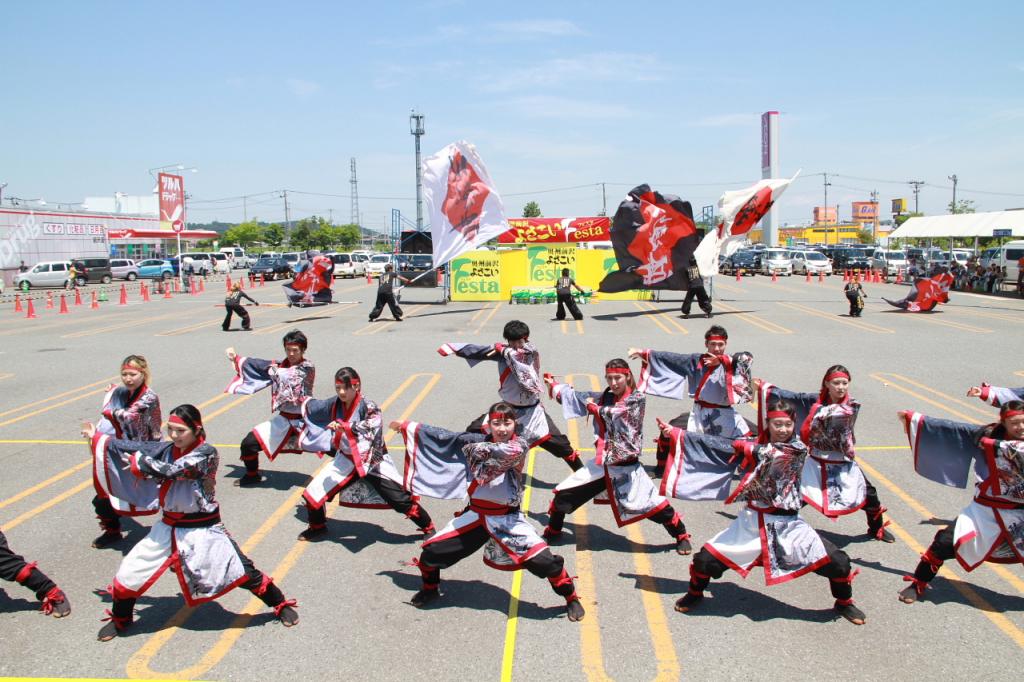 奥州前沢よさこいFesta11後編（奥州前沢よさこいフェスタ2015) 2015/07/12