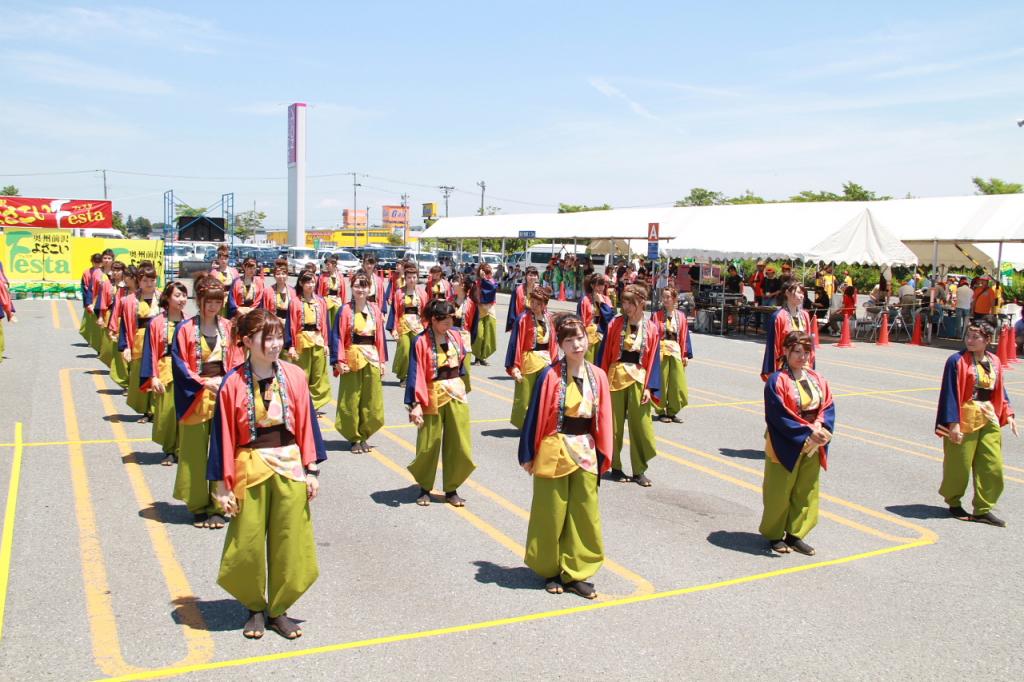 奥州前沢よさこいFesta11後編（奥州前沢よさこいフェスタ2015) 2015/07/12