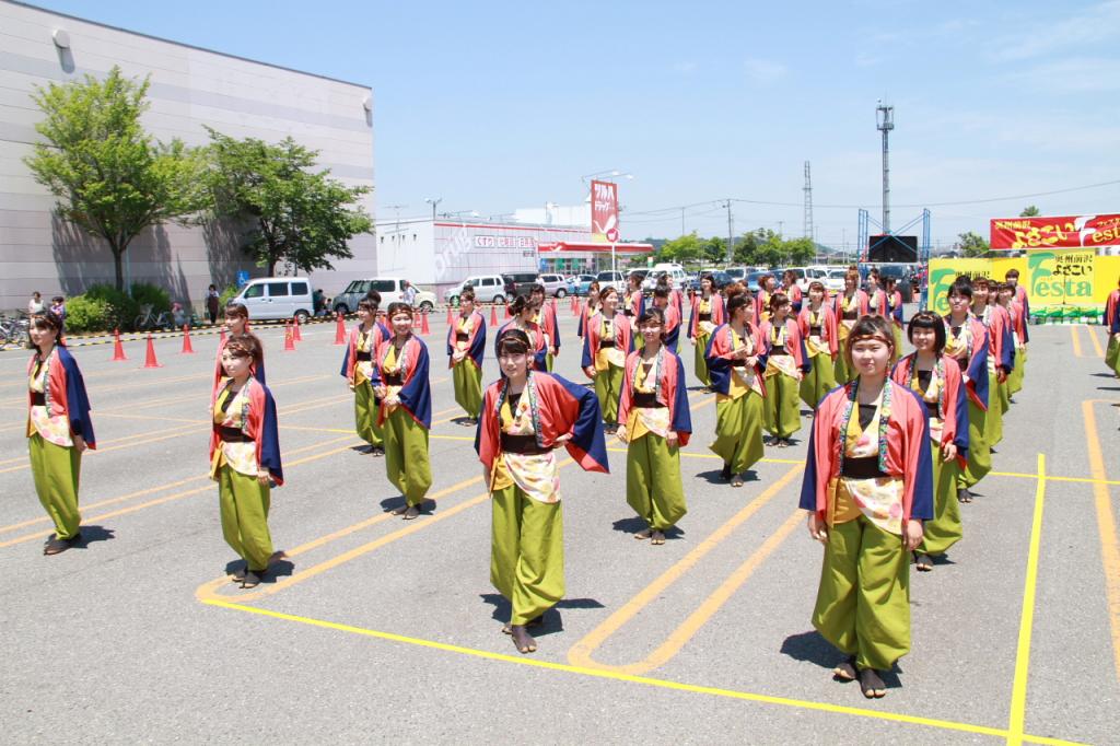 奥州前沢よさこいFesta11後編（奥州前沢よさこいフェスタ2015) 2015/07/12