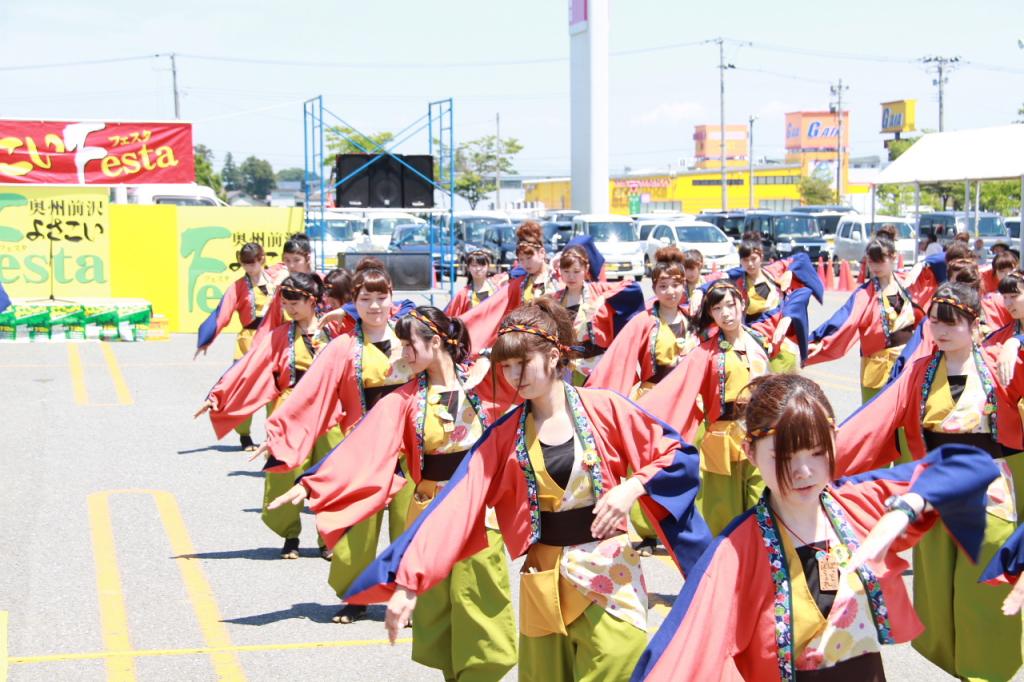 奥州前沢よさこいFesta11後編（奥州前沢よさこいフェスタ2015) 2015/07/12