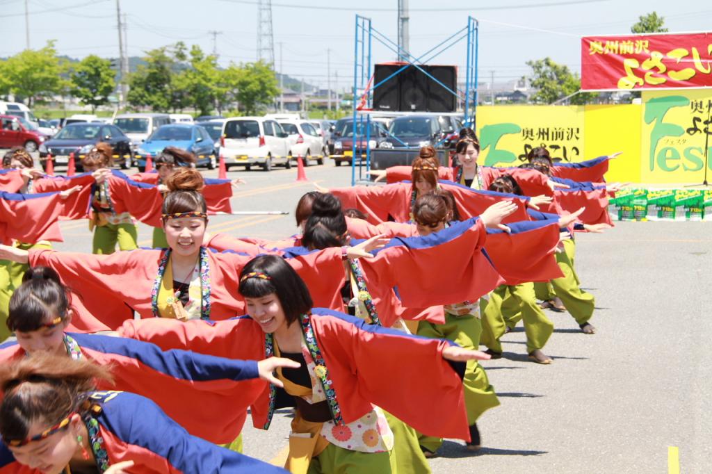 奥州前沢よさこいFesta11後編（奥州前沢よさこいフェスタ2015) 2015/07/12