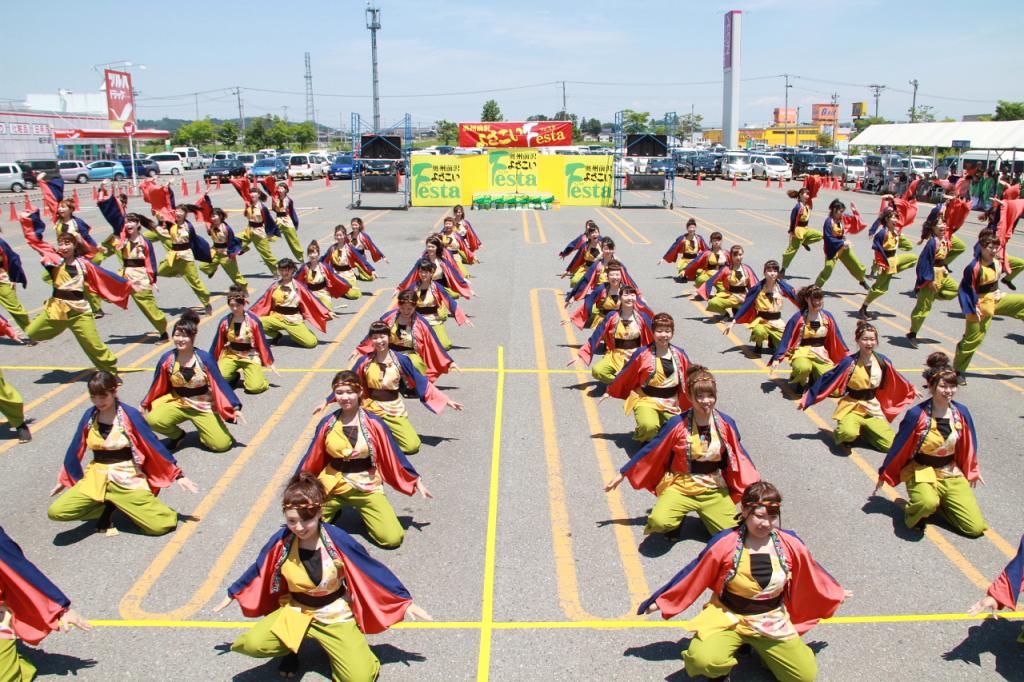 奥州前沢よさこいFesta11後編（奥州前沢よさこいフェスタ2015) 2015/07/12