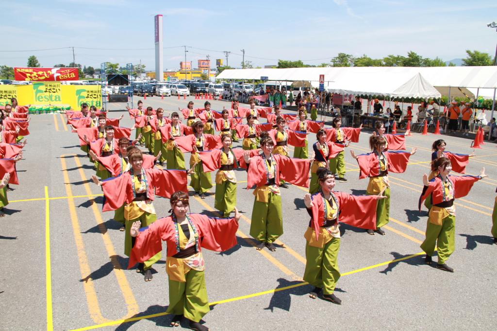 奥州前沢よさこいFesta11後編（奥州前沢よさこいフェスタ2015) 2015/07/12