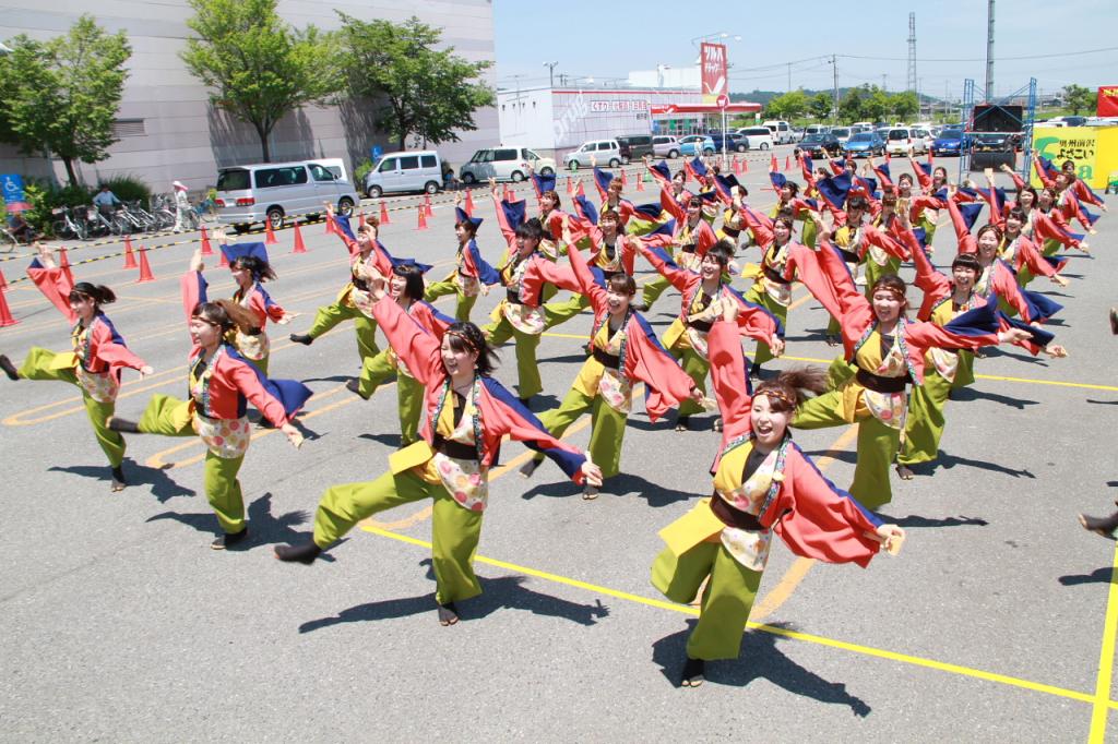 奥州前沢よさこいFesta11後編（奥州前沢よさこいフェスタ2015) 2015/07/12