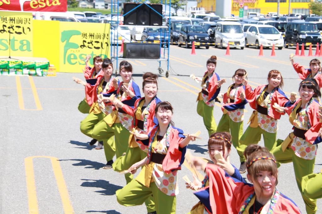 奥州前沢よさこいFesta11後編（奥州前沢よさこいフェスタ2015) 2015/07/12