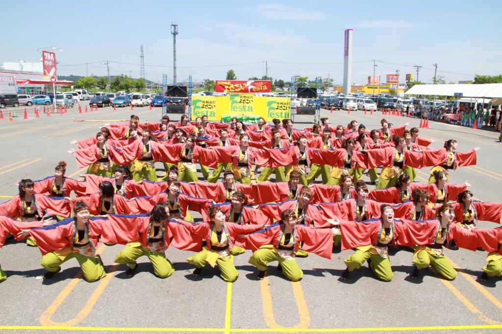 奥州前沢よさこいFesta11後編（奥州前沢よさこいフェスタ2015) 2015/07/12