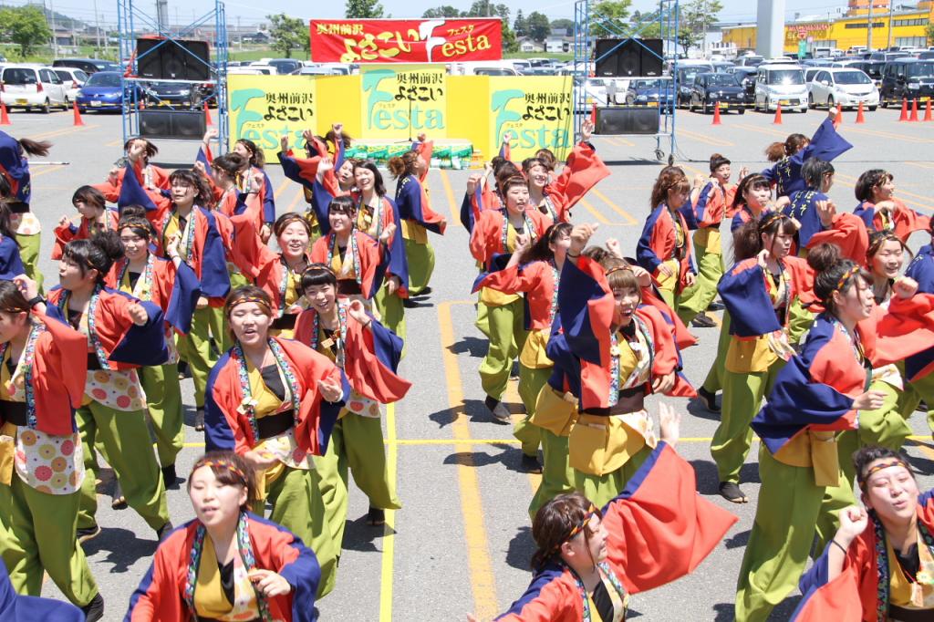 奥州前沢よさこいFesta11後編（奥州前沢よさこいフェスタ2015) 2015/07/12