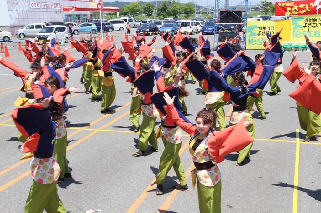 奥州前沢よさこいFesta11後編（奥州前沢よさこいフェスタ2015) 2015/07/12