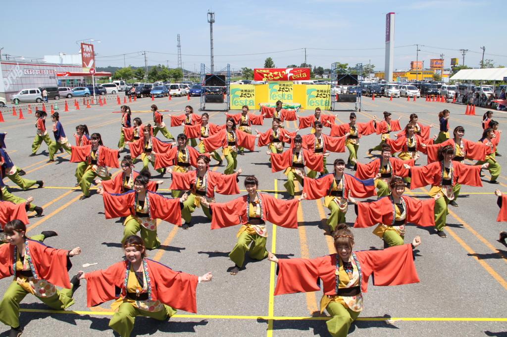 奥州前沢よさこいFesta11後編（奥州前沢よさこいフェスタ2015) 2015/07/12