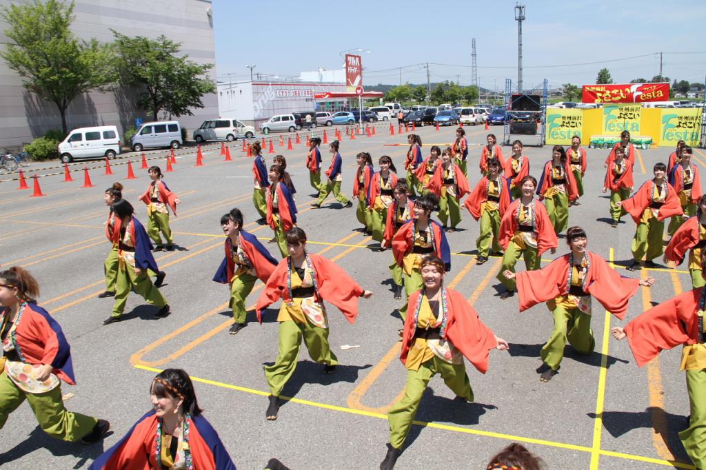 奥州前沢よさこいFesta11後編（奥州前沢よさこいフェスタ2015) 2015/07/12