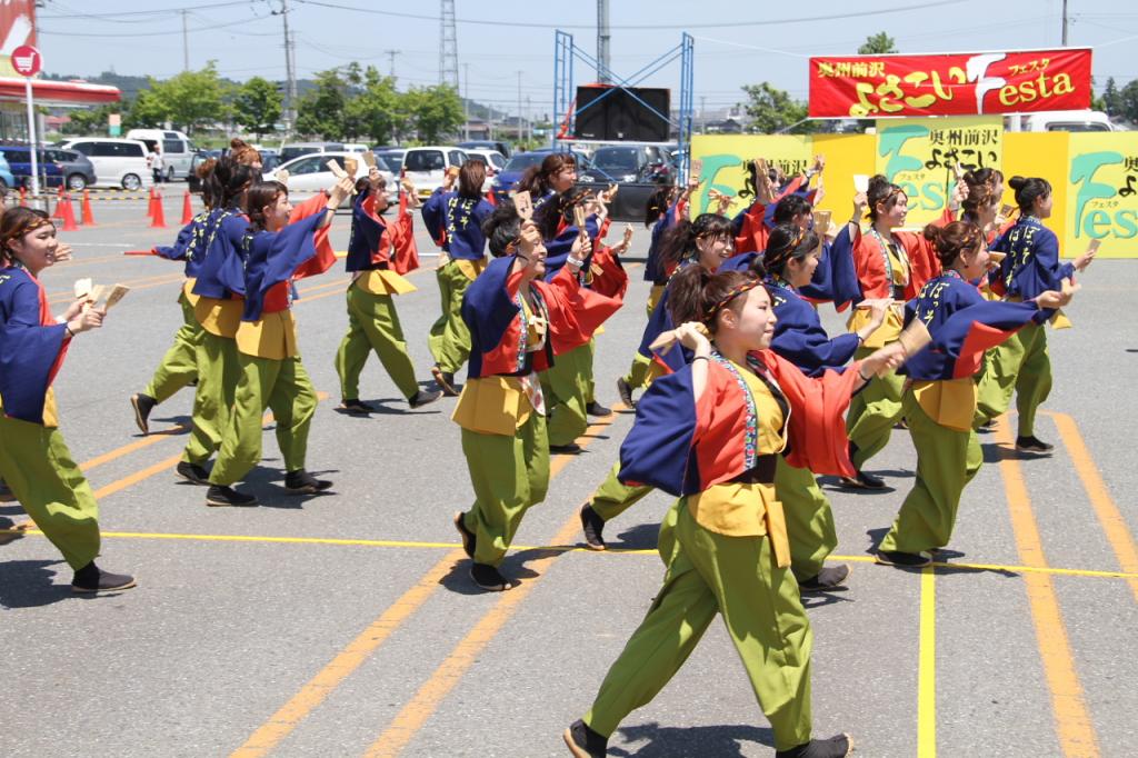 奥州前沢よさこいFesta11後編（奥州前沢よさこいフェスタ2015) 2015/07/12