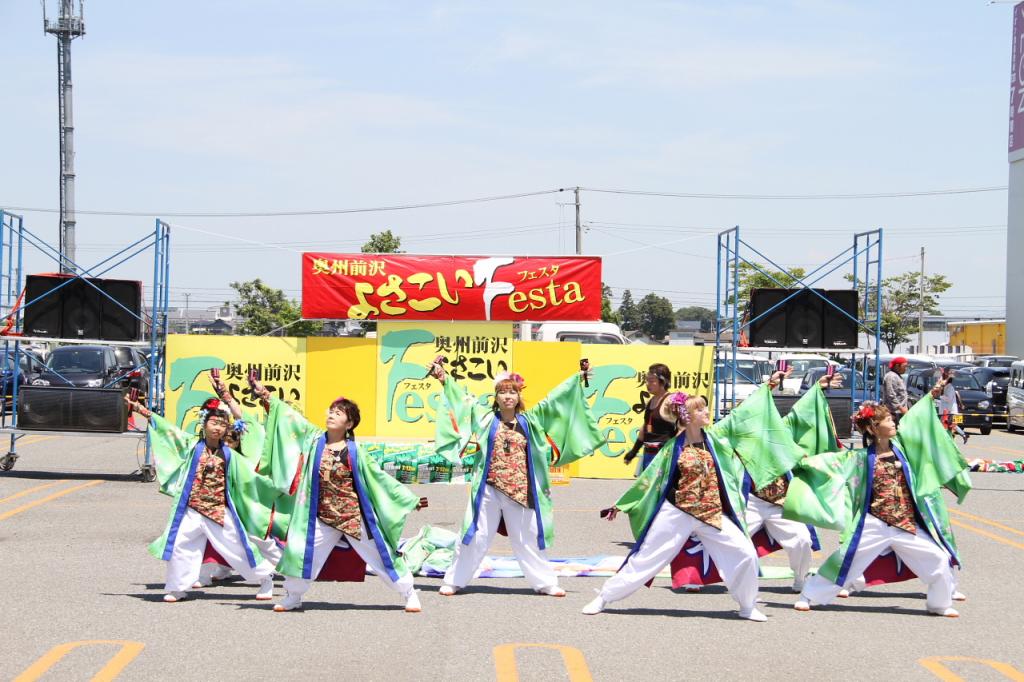 奥州前沢よさこいFesta11後編（奥州前沢よさこいフェスタ2015) 2015/07/12