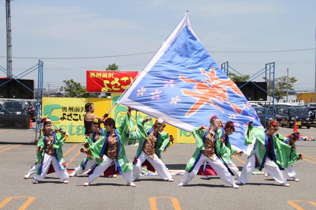 奥州前沢よさこいFesta11後編（奥州前沢よさこいフェスタ2015) 2015/07/12