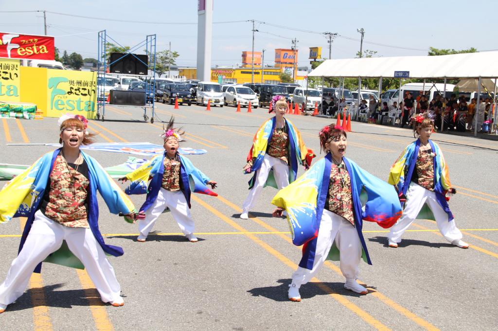 奥州前沢よさこいFesta11後編（奥州前沢よさこいフェスタ2015) 2015/07/12