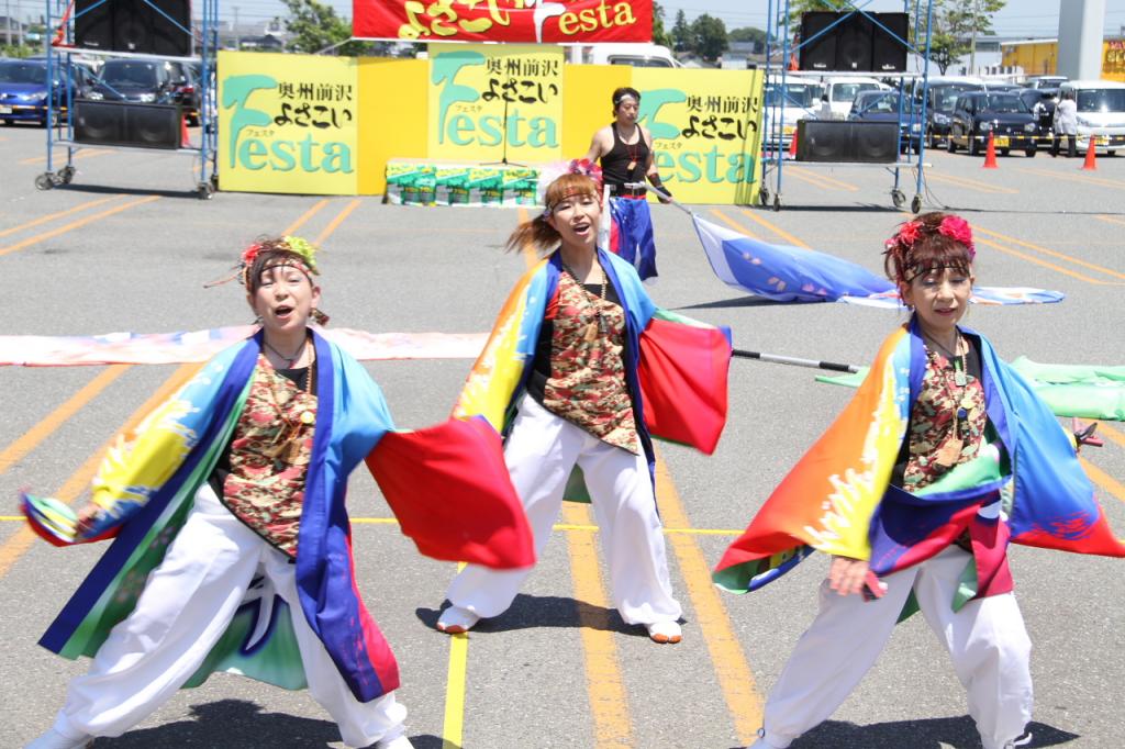 奥州前沢よさこいFesta11後編（奥州前沢よさこいフェスタ2015) 2015/07/12