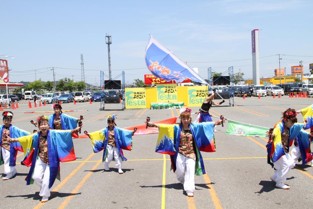 奥州前沢よさこいFesta11後編（奥州前沢よさこいフェスタ2015) 2015/07/12