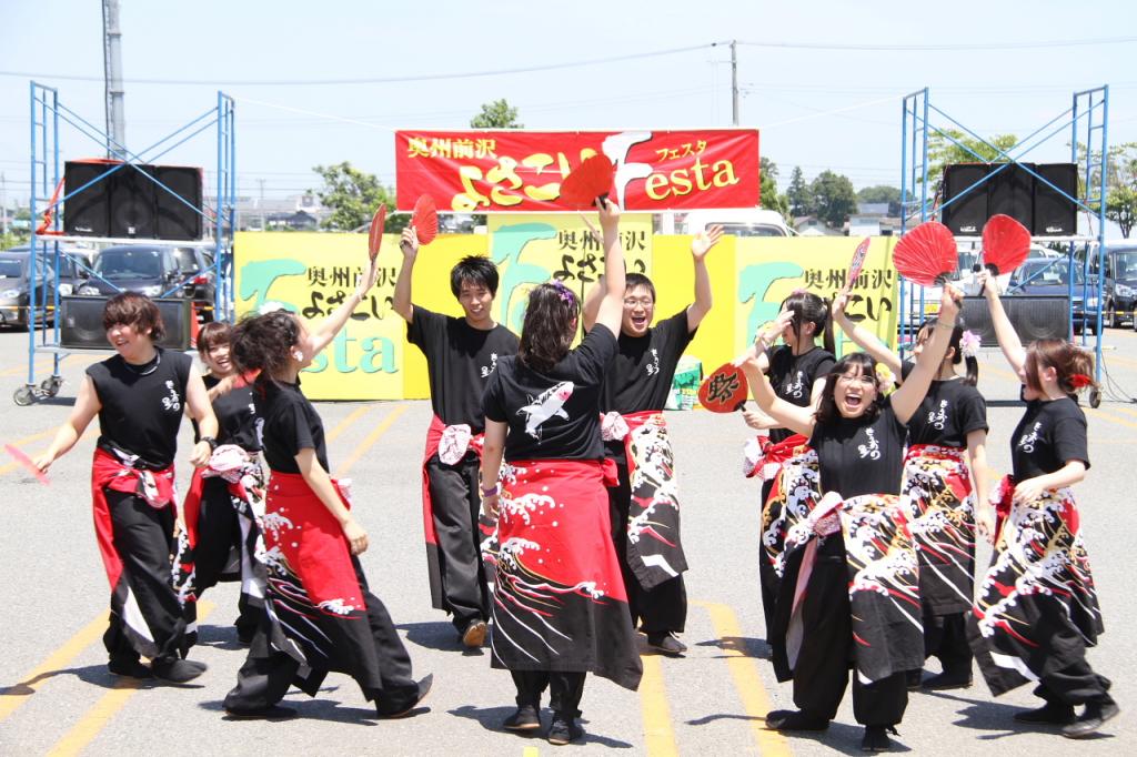 奥州前沢よさこいFesta11後編（奥州前沢よさこいフェスタ2015) 2015/07/12