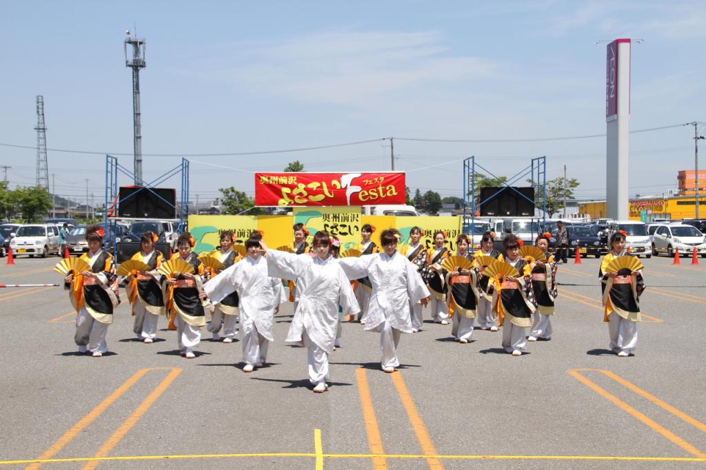 奥州前沢よさこいFesta11後編（奥州前沢よさこいフェスタ2015) 2015/07/12