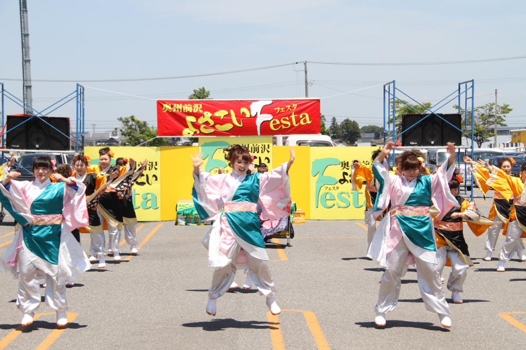 奥州前沢よさこいFesta11後編（奥州前沢よさこいフェスタ2015) 2015/07/12