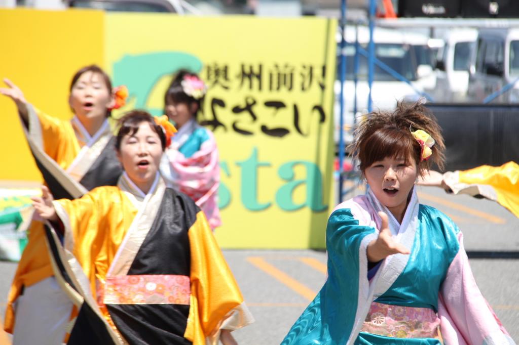 奥州前沢よさこいFesta11後編（奥州前沢よさこいフェスタ2015) 2015/07/12