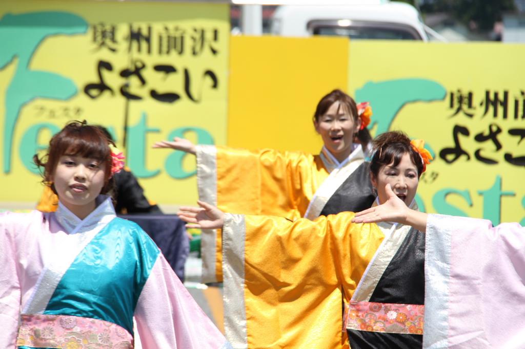 奥州前沢よさこいFesta11後編（奥州前沢よさこいフェスタ2015) 2015/07/12
