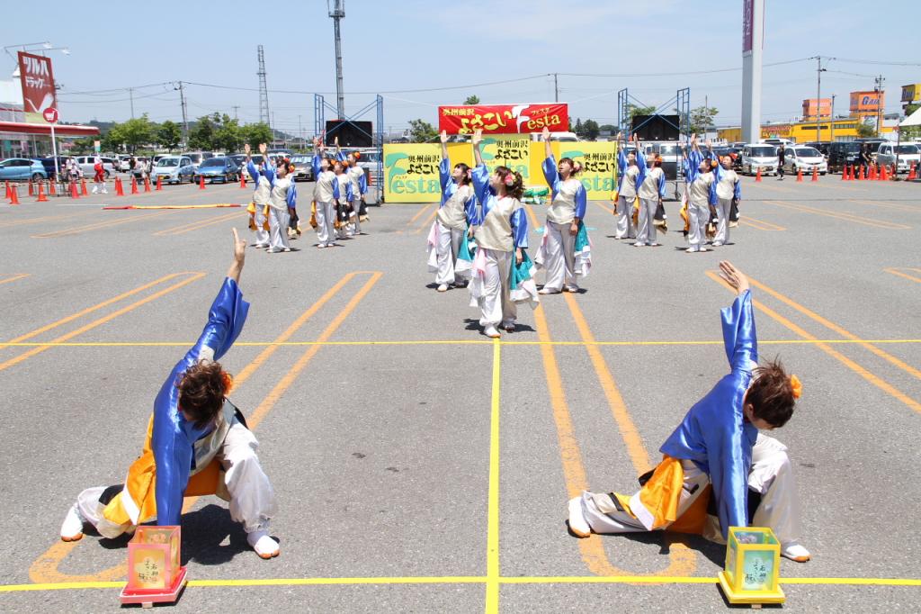 奥州前沢よさこいFesta11後編（奥州前沢よさこいフェスタ2015) 2015/07/12