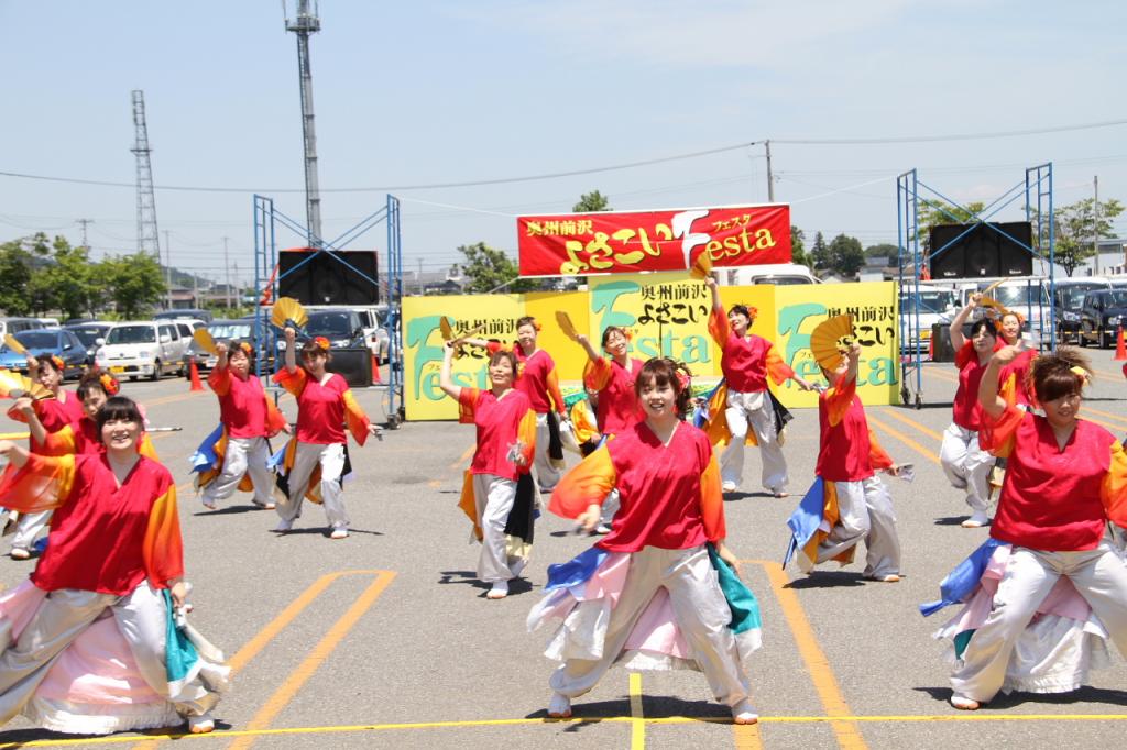 奥州前沢よさこいFesta11後編（奥州前沢よさこいフェスタ2015) 2015/07/12