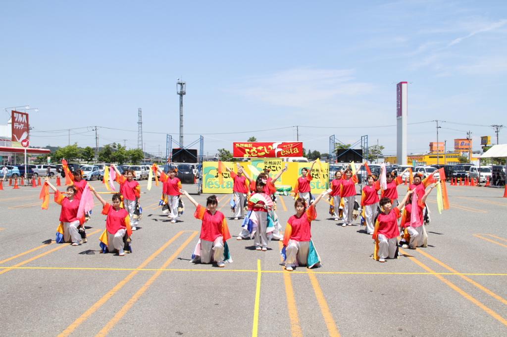 奥州前沢よさこいFesta11後編（奥州前沢よさこいフェスタ2015) 2015/07/12