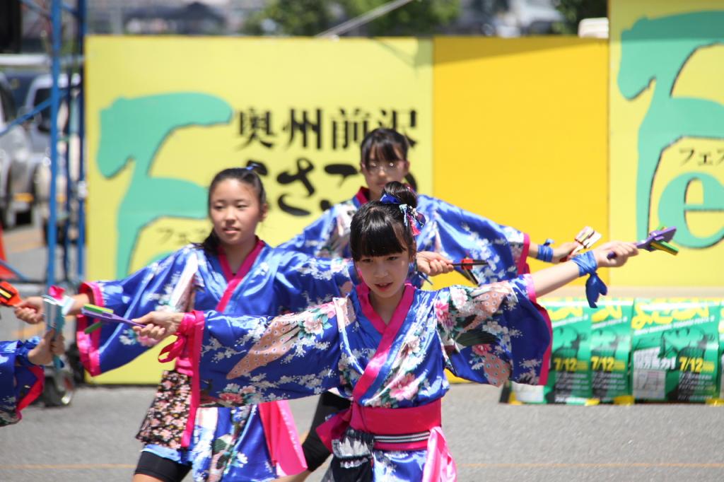 奥州前沢よさこいFesta11後編（奥州前沢よさこいフェスタ2015) 2015/07/12