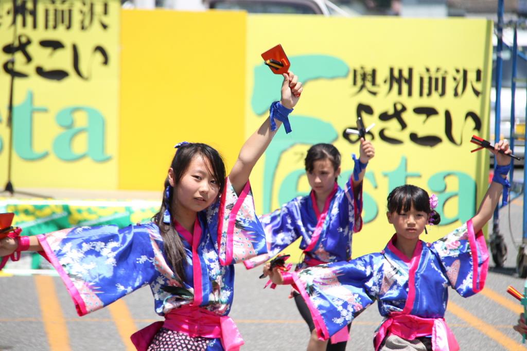 奥州前沢よさこいFesta11後編（奥州前沢よさこいフェスタ2015) 2015/07/12