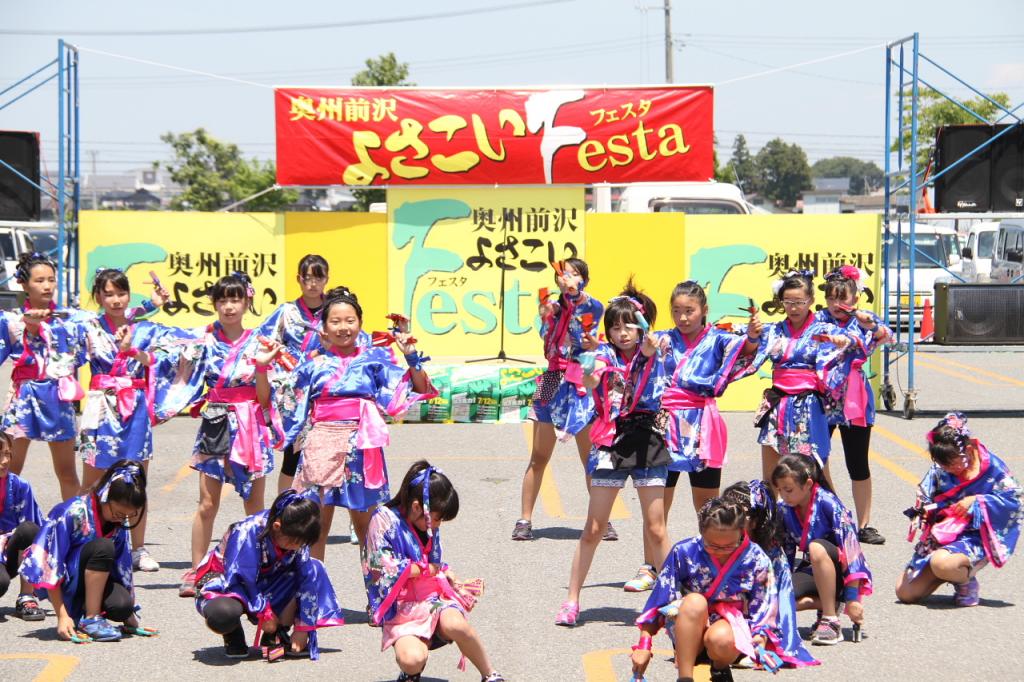 奥州前沢よさこいFesta11後編（奥州前沢よさこいフェスタ2015) 2015/07/12