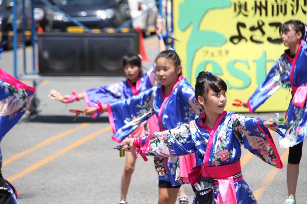 奥州前沢よさこいFesta11後編（奥州前沢よさこいフェスタ2015) 2015/07/12