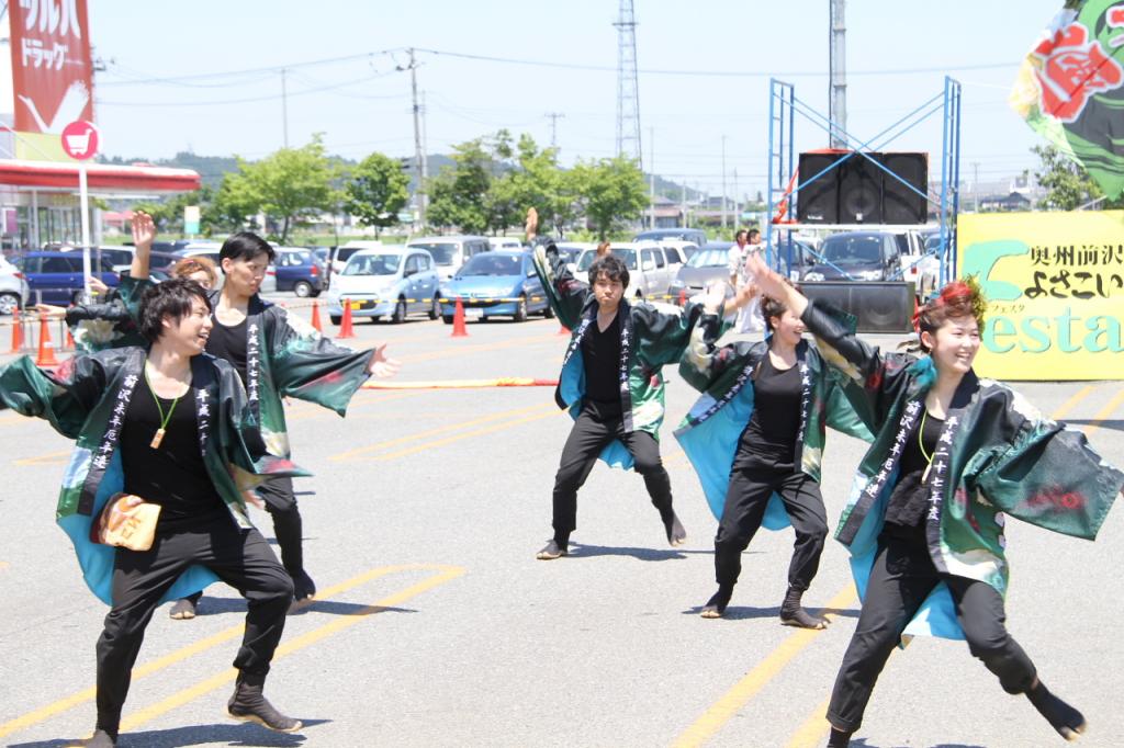 奥州前沢よさこいFesta11後編（奥州前沢よさこいフェスタ2015) 2015/07/12