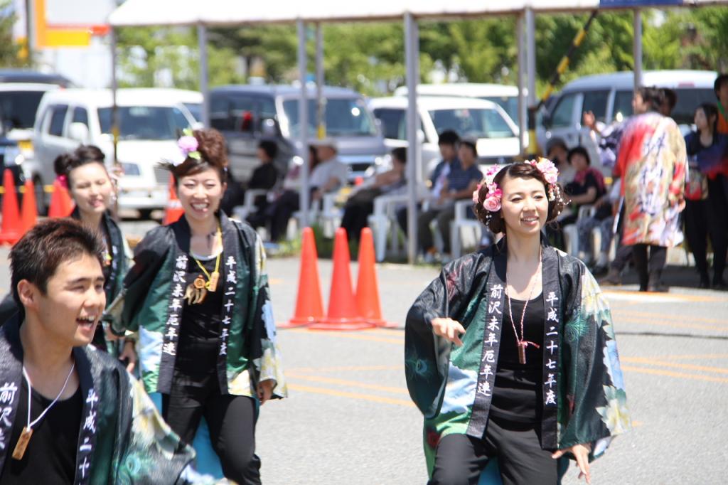 奥州前沢よさこいFesta11後編（奥州前沢よさこいフェスタ2015) 2015/07/12