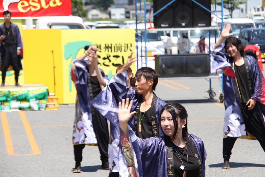 奥州前沢よさこいFesta11後編（奥州前沢よさこいフェスタ2015) 2015/07/12
