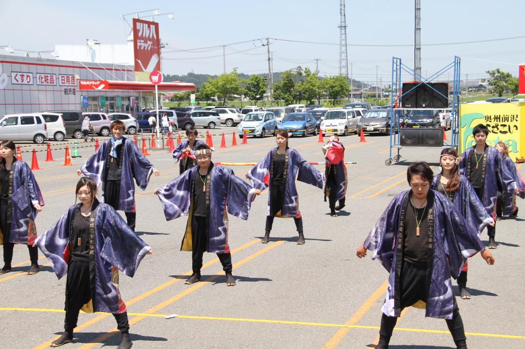 奥州前沢よさこいFesta11後編（奥州前沢よさこいフェスタ2015) 2015/07/12