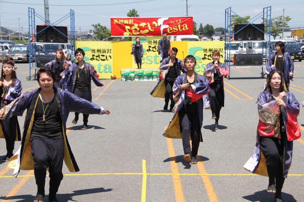 奥州前沢よさこいFesta11後編（奥州前沢よさこいフェスタ2015) 2015/07/12