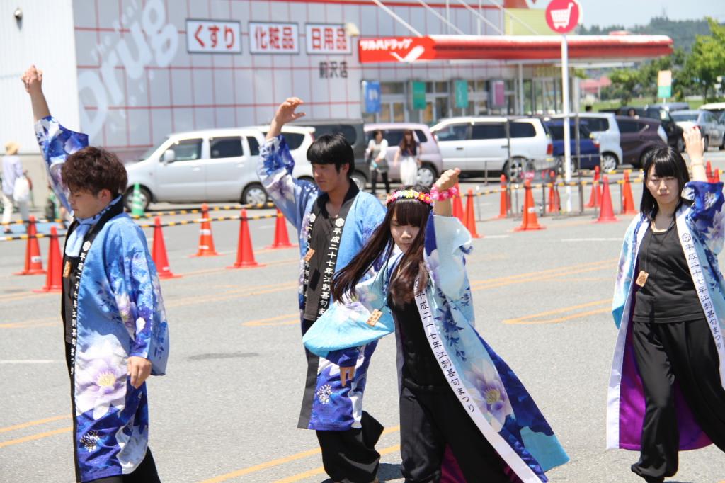 奥州前沢よさこいFesta11後編（奥州前沢よさこいフェスタ2015) 2015/07/12