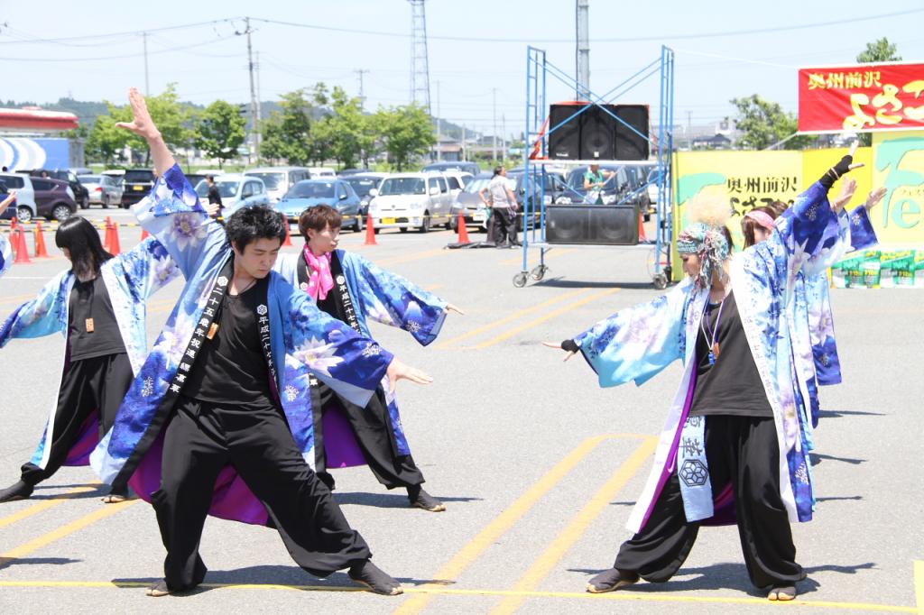 奥州前沢よさこいFesta11後編（奥州前沢よさこいフェスタ2015) 2015/07/12