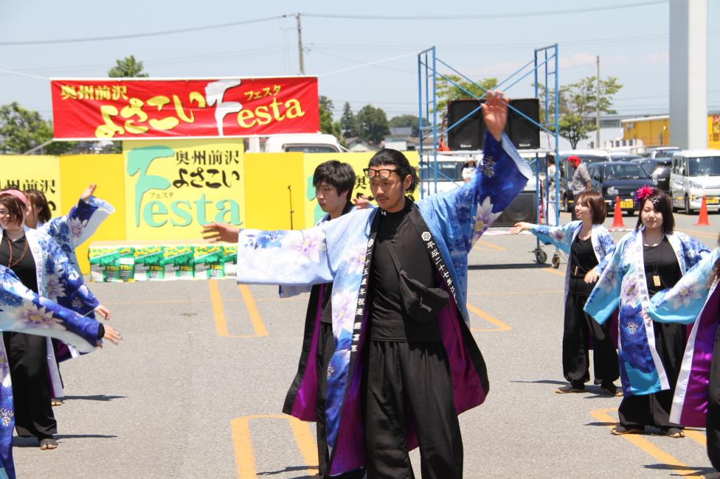 奥州前沢よさこいFesta11後編（奥州前沢よさこいフェスタ2015) 2015/07/12