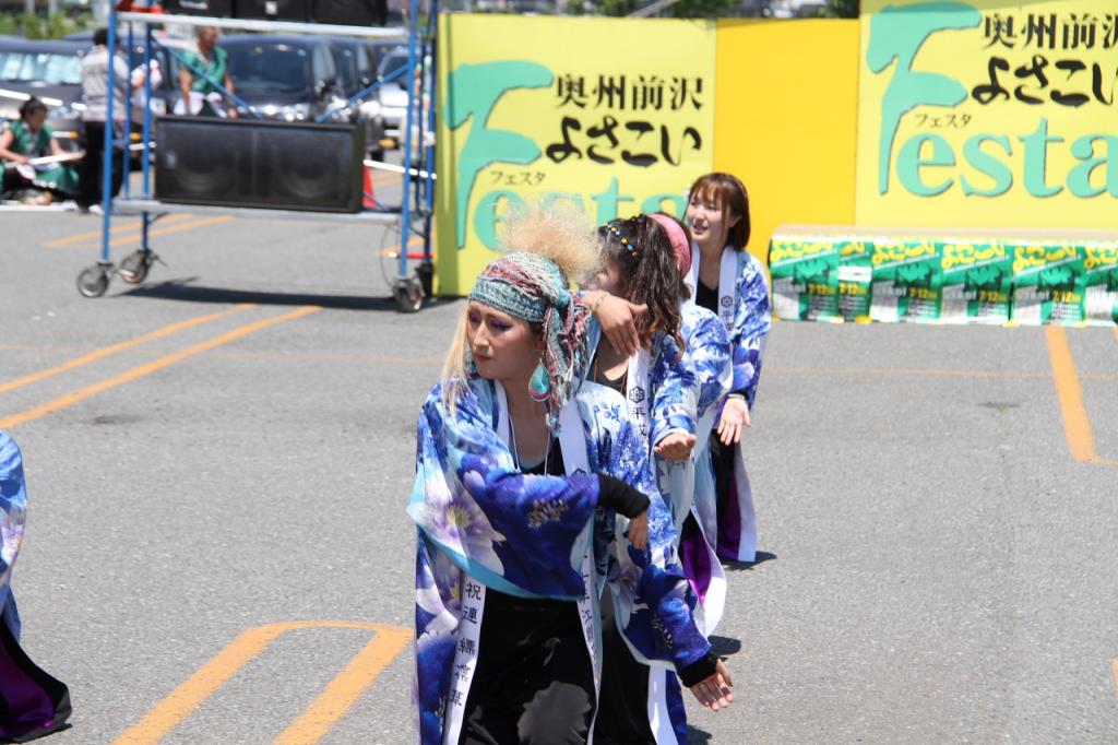 奥州前沢よさこいFesta11後編（奥州前沢よさこいフェスタ2015) 2015/07/12