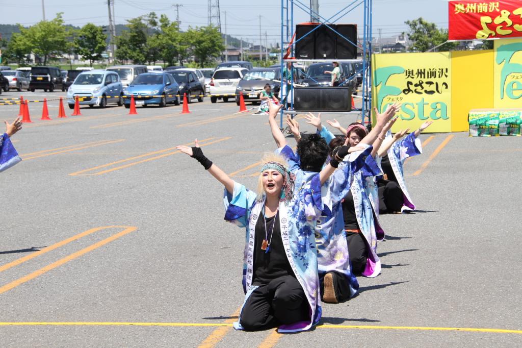 奥州前沢よさこいFesta11後編（奥州前沢よさこいフェスタ2015) 2015/07/12