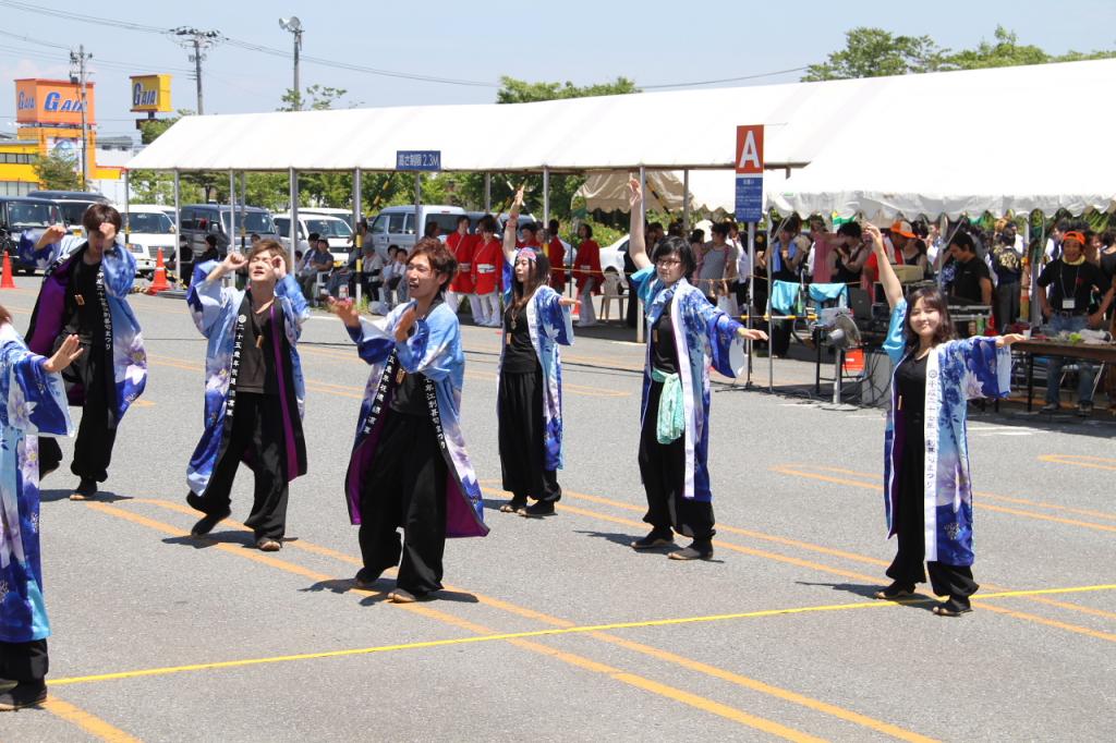 奥州前沢よさこいFesta11後編（奥州前沢よさこいフェスタ2015) 2015/07/12
