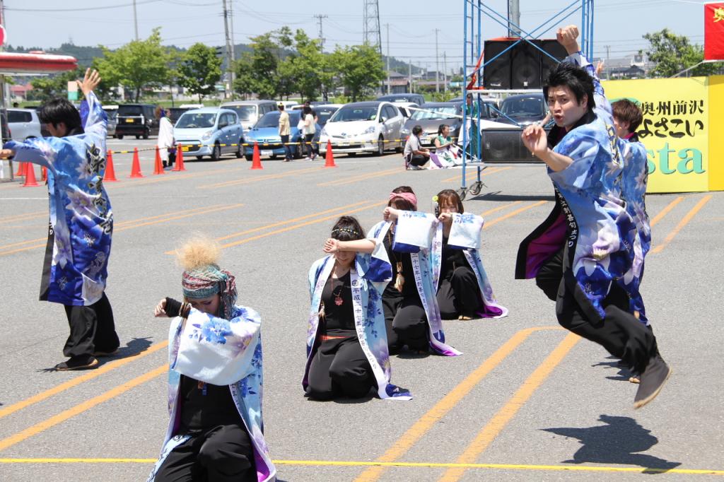 奥州前沢よさこいFesta11後編（奥州前沢よさこいフェスタ2015) 2015/07/12