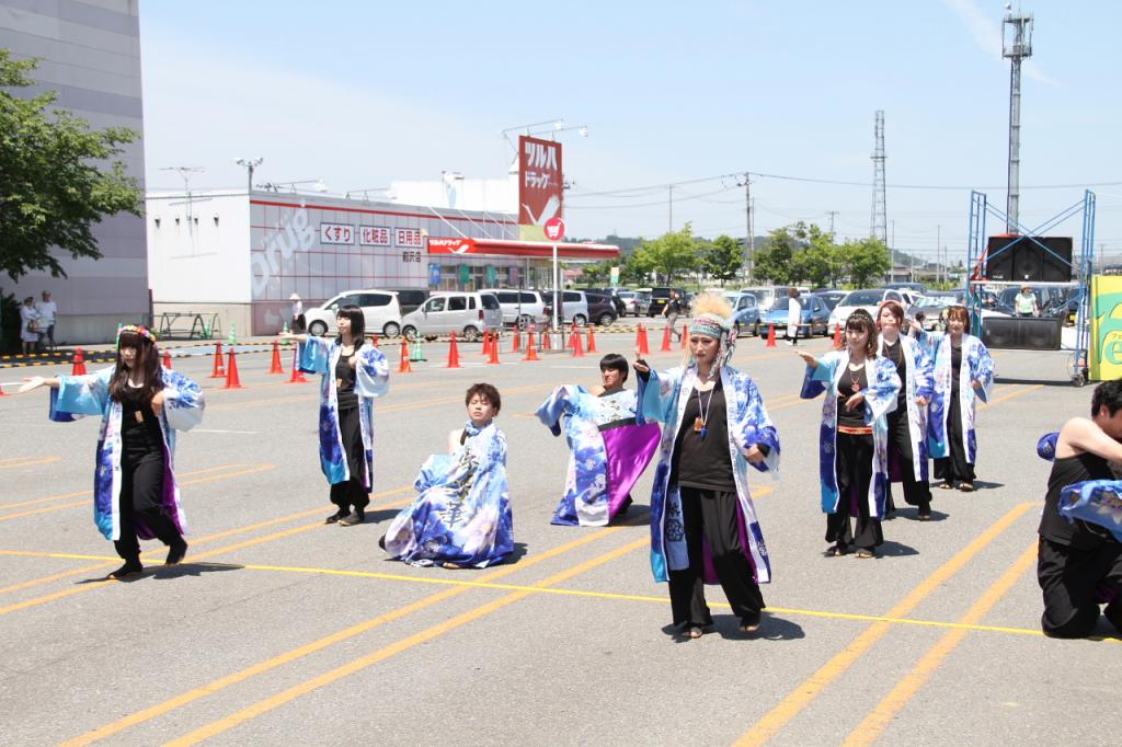 奥州前沢よさこいFesta11後編（奥州前沢よさこいフェスタ2015) 2015/07/12