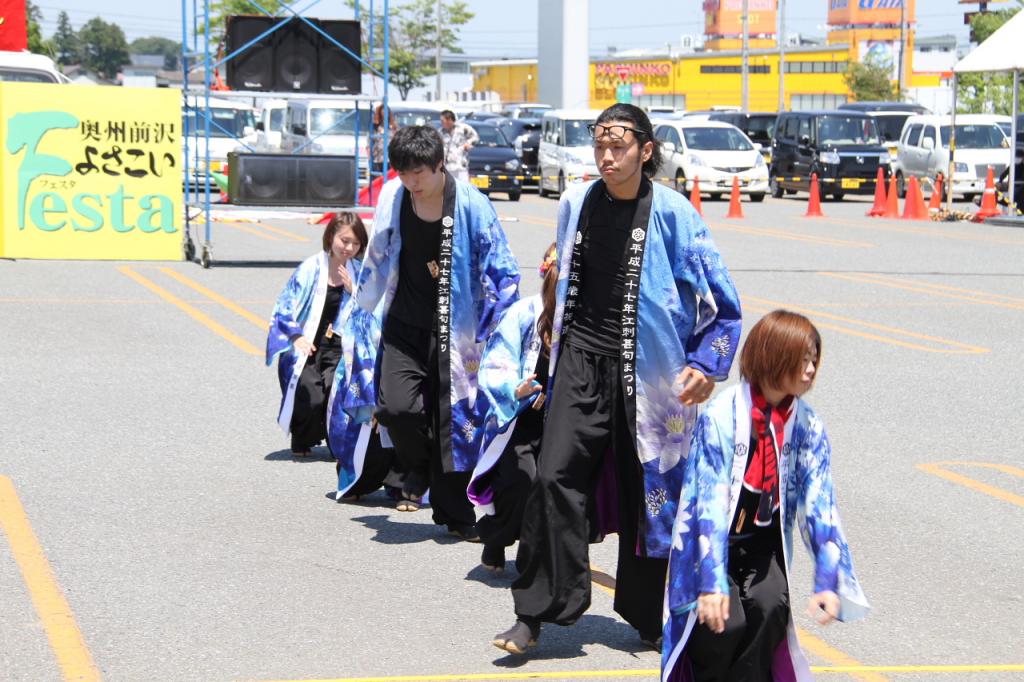 奥州前沢よさこいFesta11後編（奥州前沢よさこいフェスタ2015) 2015/07/12