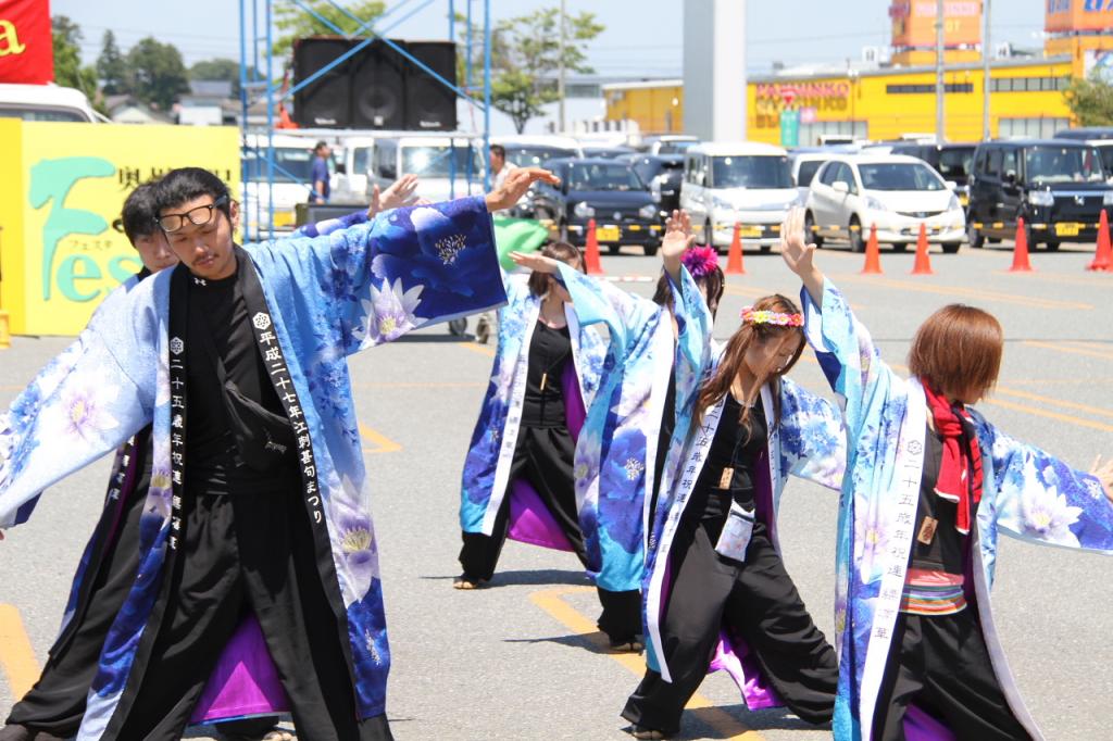 奥州前沢よさこいFesta11後編（奥州前沢よさこいフェスタ2015) 2015/07/12