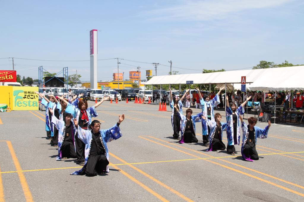 奥州前沢よさこいFesta11後編（奥州前沢よさこいフェスタ2015) 2015/07/12