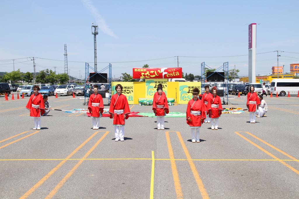 奥州前沢よさこいFesta11後編（奥州前沢よさこいフェスタ2015) 2015/07/12