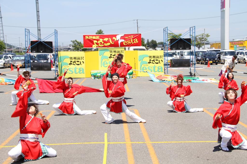 奥州前沢よさこいFesta11後編（奥州前沢よさこいフェスタ2015) 2015/07/12